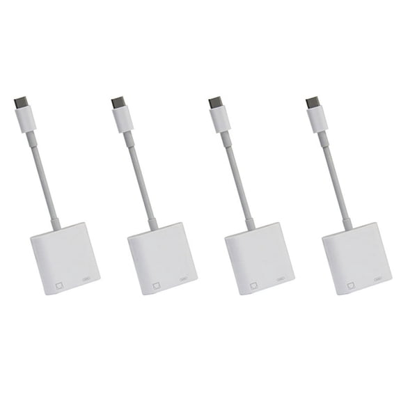 4X Type C OTG Ethernet Adapter USB C to RJ45 Ethernet LAN Wired Network Converter 100Mbs for Type C Mobile Phone Tablet