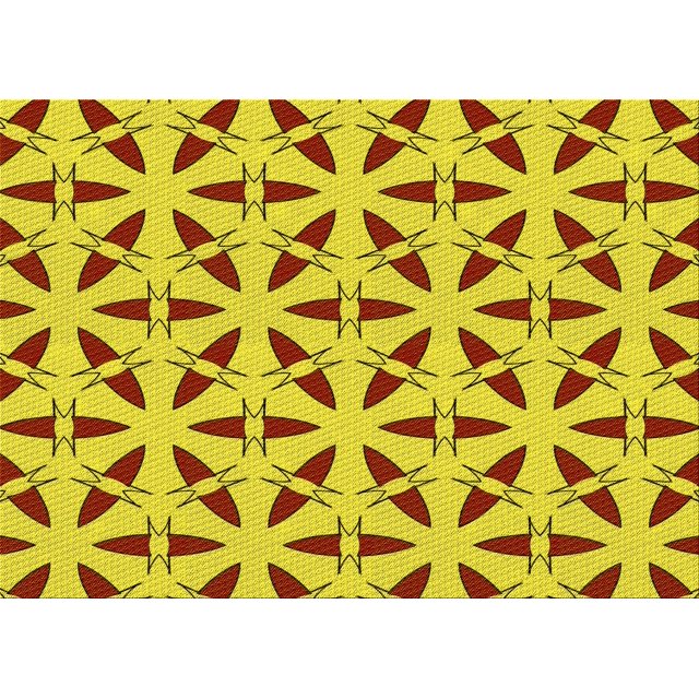 Ahgly Tapis Rectangulaire Lavable en Machine Intérieur Transitionnel Jaune Canari, 5 Pieds x 8 Pieds