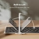 thumbnail image 4 of Teclado Bluetooth plegable iClever BK08 con panel táctil plateado, 4 of 9