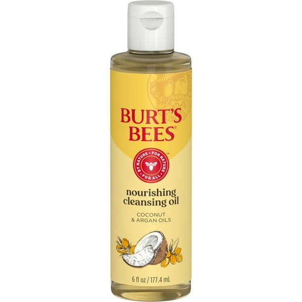 Aceite limpiador Burt's Bees Nutritive con coco y argán 180 ml