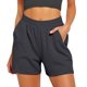 thumbnail image 1 of MKLEKYY Pantalones Cortos Para Mujer, Informales, De Verano, Con Cordón, Cómodos, Elásticos, De Cintura Alta, Para Correr Y Con Bolsillos, 1 of 4