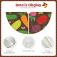 thumbnail image 5 of Kll Cartoon Vegetables Christmas Tree Skirt 48",Party Decorations Farmhouse For Christmas Decorations Holiday Party, 5 of 8
