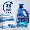 Downy Infusions Laundry Fabric Softener Liquid, Balance, Crisp Rain And