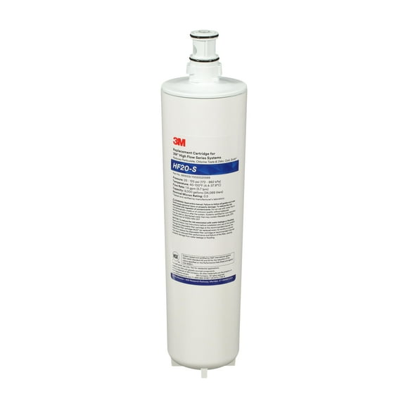 Cartucho de repuesto de filtración de agua 3M HF20-S para ICE120-S