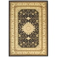 thumbnail image 2 of SAFAVIEH Lyndhurst Marie Traditional Floral Area Rug, Black/Ivory, 9' x 12', 2 of 7