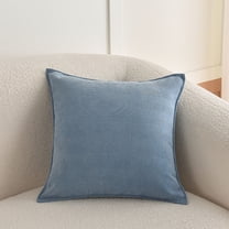 suxuMhao Decorative Chenille Throw Pillow-Stripe Print 18×18 IN Blue,Bed Pillows Decorative for Bedroom,Decorative Sofa Pillows & Couch Throw Pillows,Sofa Pillows for Living Room,1 Piece