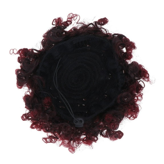 DECORNIJIA Fake Hair Bun Clip Wig Hair Bundle 1Pack for Lady