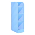 thumbnail image 2 of YAOMOBB Storage Makeup Storage Rack Large Capacity Desk Holder Standing Four Grids Stationery Organization Smooth Edge School, 2 of 5