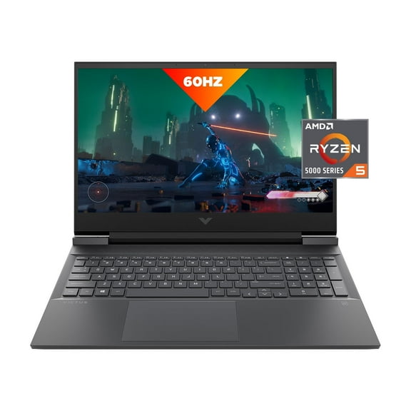 HP Victus 16.1" FHD, AMD Radeon RX 5500M (4GB GDDR6 dedicated), 8GB RAM, 256GB SSD, Mica Silver, Windows 10 Home, 16-e0011wm