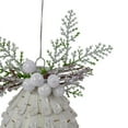 thumbnail image 3 of Northlight 5" Cedar and Berries White Finial Christmas Ornament, 3 of 4