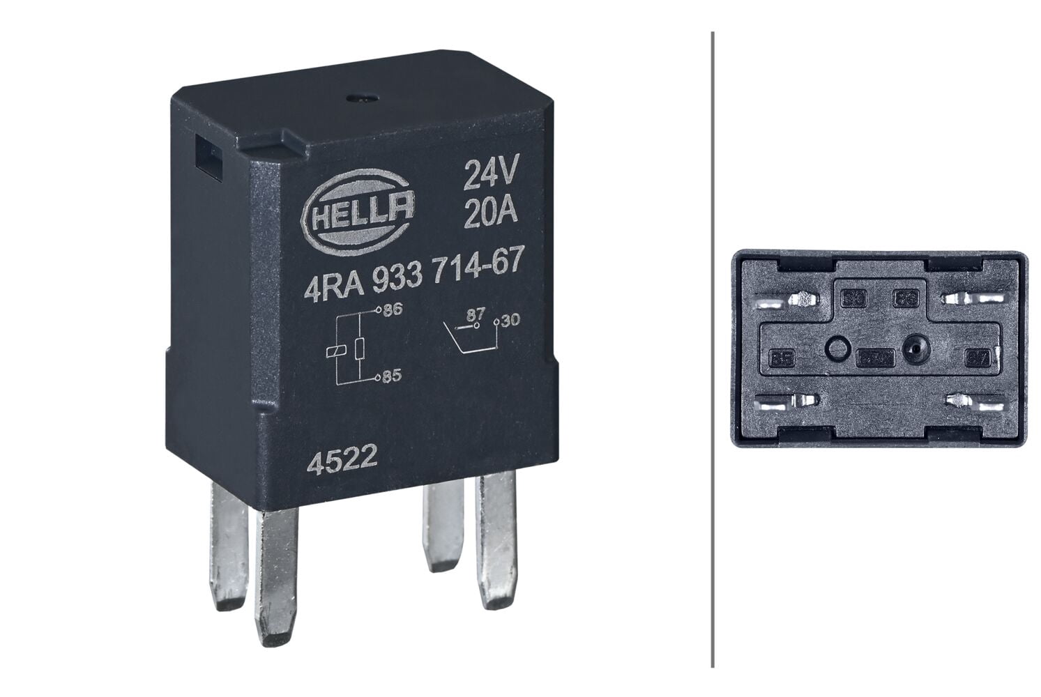 Hella 933714671 Accessory Power Relay