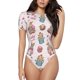 thumbnail image 1 of Fotbe Hello Easter Body de Mujer con Cuello Redondo y Mangas Cortas, Sin Mangas Ajustado, Suave, Cómodo y Básico-Small, 1 of 7