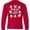 Red, variant on Inktastic Welcome to the Herd with Cute Black and White Holstein Cows Long Sleeve Youth T-Shirt