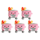 thumbnail image 1 of Lindo Crochet Contenedor Basura Fuego Apoyo Emocional Regalos Divertidos () Rosa, 1 of 4