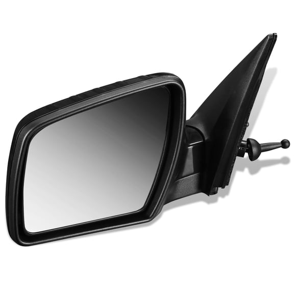 DNA Motoring OEM-MR-KI1320160 For 2012 to 2013 Kia Soul OE Style Manual Driver / Left Side View Door Mirror 876102K311