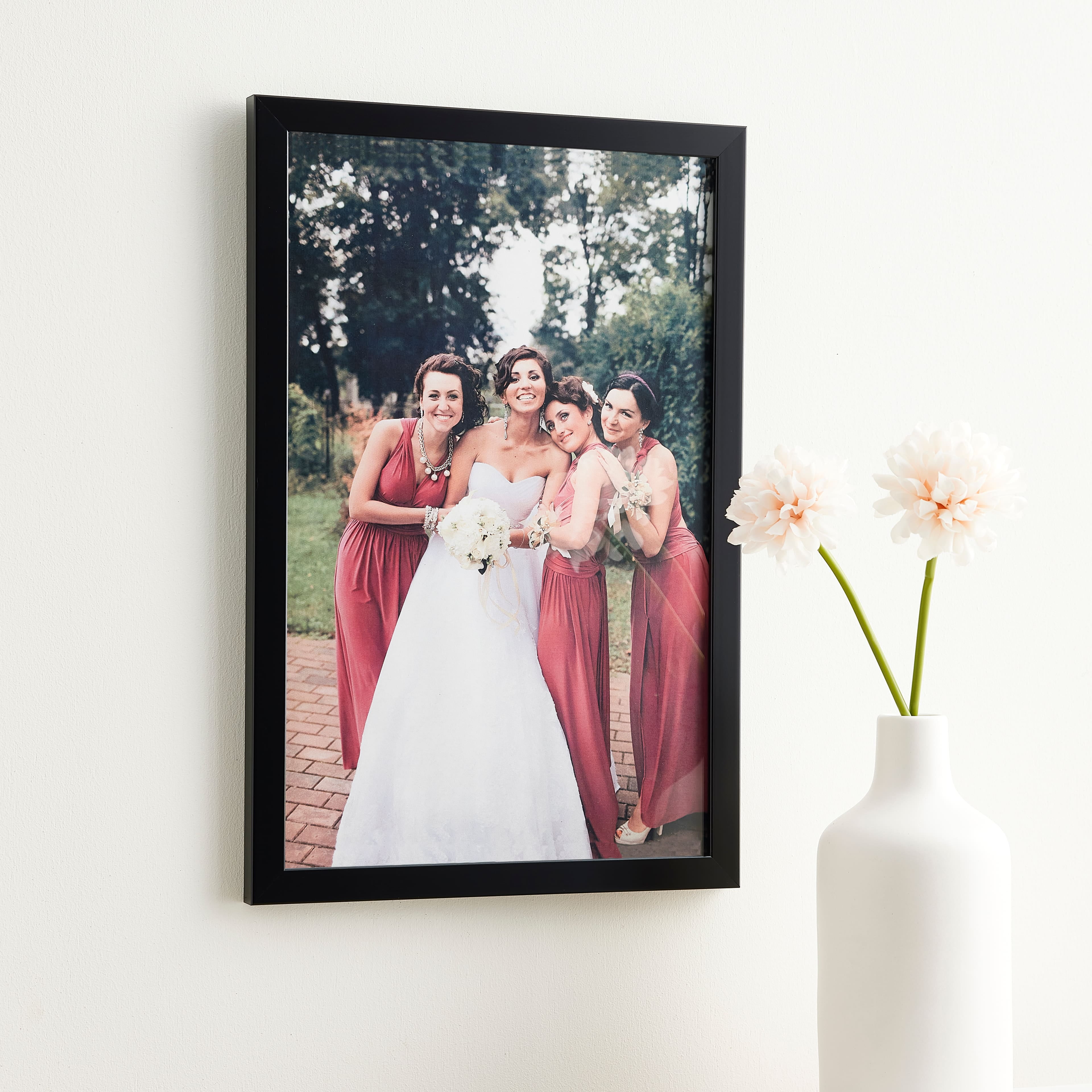 Studio Decor 11" x 17" Black Aspect Narrow Frame - Includes Pre-attached Hanging Hardware, Horizontal or Vertical Display - 1 Pack