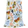 thumbnail image 2 of Vsdgher Insects and Flowers Ultra-Soft Micro flannel Blanket Throw Blankets for Couch Sofa, Bed (4 sizes)-80"x60", 2 of 7