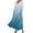 Blue Gradient, variant on Fall Dresses For Women Plus Size Maxi Dress Crewneck Loose Long Sleeve Dresses With Pocket