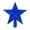 Blue, variant on Sktrjpolfis Glitter Star Tree Topper, Blue Patriotic 3D Star, 5.91in, 1-Pack for 4th of July & Christmas Decor