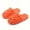 Orange-Red, variant on GYTY Bubble Slides For Women And Men, Spa Massage Non-slip Golf Ball Slippers, Funny Lychee Soft Beach Sandals