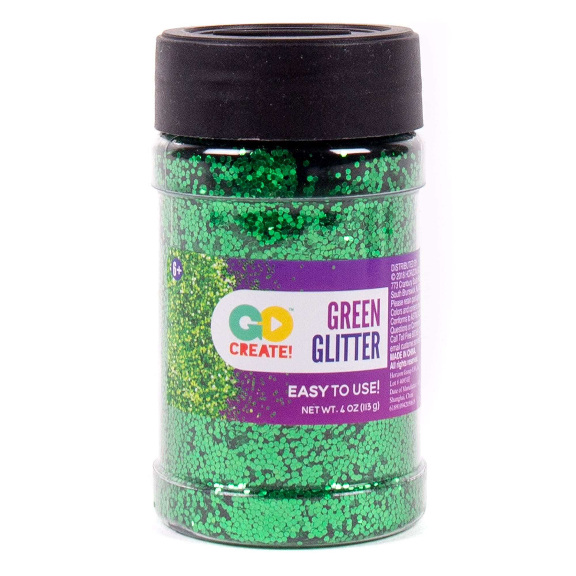 Go Create Green Glitter Shaker, 4 Oz