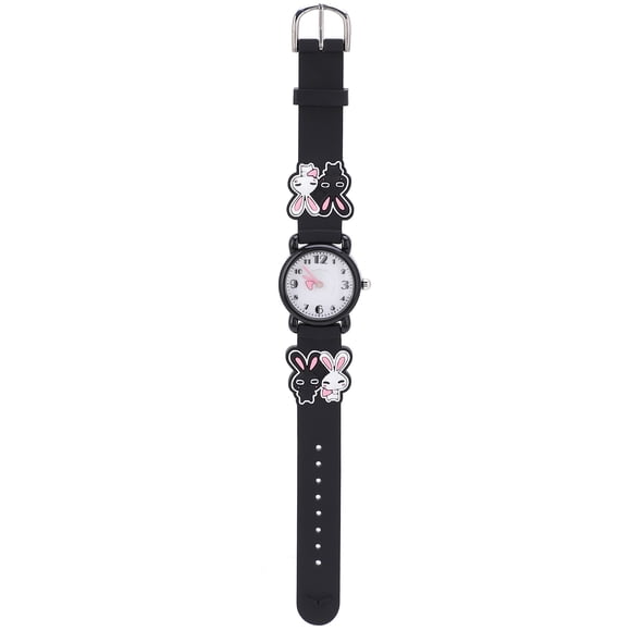 Reloj de Cuarzo Conejo Dibujos Animados 3ATM Correa de Silicona Impermeable Encantadora para niños Estudiantes YUNYI BRAND Deportes