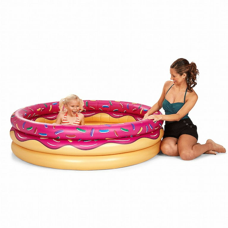 BigMouth Strawberry Donut Lil' Inflatable 5' Kiddie Pool