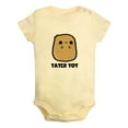 thumbnail image 2 of iDzn Tater Tot Funny Rompers For Babies, Newborn Baby Unisex Bodysuits, Infant Jumpsuits, Toddler 0-24 Months Kids One-Piece Oufits, 2 of 5