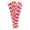 U, variant on Straws Disposable Paper Straws, Colorful Striped Drinking Straws for Boba Smoothie Drinks, Party Decorations Desserts Bars Pastries, 100 Pieces