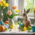 thumbnail image 2 of Easter Egg Bunny Cake Silicone Molds - DIY Baking Tools for Home Use, Festive Design, Non - stick, 2 of 4