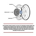 thumbnail image 4 of Coyote Wheel Accessories 72-6710 Hub Centric Ring, Set of 4 (72.6mm OD to 67.10mm ID), 4 of 6