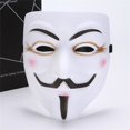thumbnail image 2 of Máscara de Vendetta Máscara de terror para Halloween Accesorios de disfraces para adultos, 2 of 2