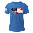 thumbnail image 3 of WREESH Men's Summer Graphic Tees American Flag Shirt USA Patriotic Shirts 4th July Athletic Short Sleeve T-Shirts, 3 of 4