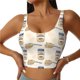 thumbnail image 1 of Balery Peanuts Sujetadores deportivos con espalda cruzada para mujer, acolchados, sin costuras, de alto impacto, ideales para yoga, gimnasio, entrenamiento y fitness.-XX-Large, 1 of 8