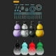 thumbnail image 3 of Chinese Retro-Inspired Gourd Bottle 900ML Gourd Water Bottle Gourd Sports Water Bottle Large Capacity Water Bottle,C, 3 of 5