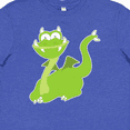 thumbnail image 4 of Inktastic Green Dragon Youth T-Shirt, 4 of 5