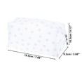 thumbnail image 2 of 1 Pc Women Convenient Flower Cosmetic Bag for Vacation Outdoor Activities Purple EVA, 2 of 4