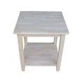 thumbnail image 4 of IC International Concepts Solano Table d'Appoint, 22 Po L x 21 Po P x 25 Po H, Non Fini, 4 of 5