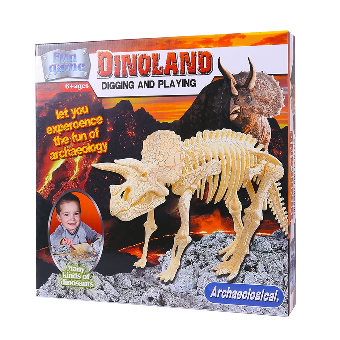 Deluxe Edition Children Assembly Dinosaur Archaeology Excavation Toys