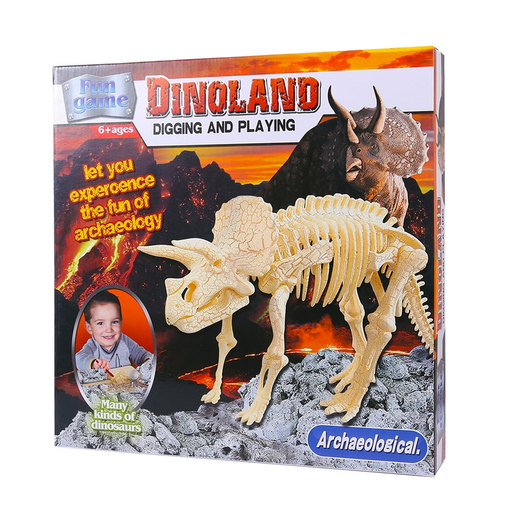 Deluxe Edition Children Assembly Dinosaur Archaeology Excavation Toys