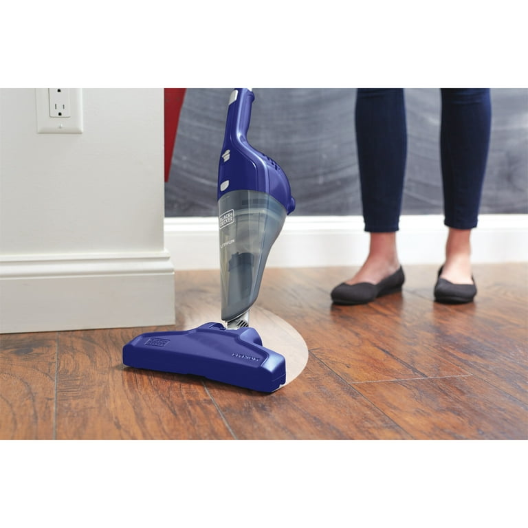 BLACK+DECKER 16 Volt Cordless Stick Vacuum (Convertible To Handheld) in the  Stick Vacuums department at