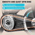 thumbnail image 3 of Wenoker Exercise Bike Indoor Cycling Bicycle with Silent Belt Drive, Heavy Flywheel, Comfortable Seat Cushion and Upgraded LCD Monitor with 300lb Max Weight, 3 of 8