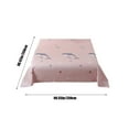 thumbnail image 3 of Hiroekza King Size Sheets, King Size Flat Sheet - Cooling Bed Sheets for King Size Bed, Kingin Fitted Sheet Wrinkle-Free Microfier Bed Sheet for Cooler Bed, School & Dormitories 62.99x90.55 inches, 3 of 6