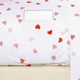 thumbnail image 3 of Elegant Comfort 6-Piece Heart Pattern Bed Sheet Set, Full, Valentina, 3 of 5