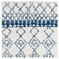 thumbnail image 3 of SAFAVIEH Tulum Coriander Moroccan Geometric Runner Rug, Ivory/Navy, 2' x 9', 3 of 3