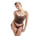 thumbnail image 2 of Women’s Sexy Square Neck Tank Top Spaghetti Strap Trendy Going out Basic Cami Shirt, 2 of 7