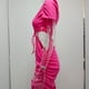 thumbnail image 4 of Vestido corto con cintura hueca, vestido corto para mujer, vestido corto con cintura hueca, vestido corto cruzado en la cadera para mujer, vestido con cintura recortada de primera línea, 4 of 7