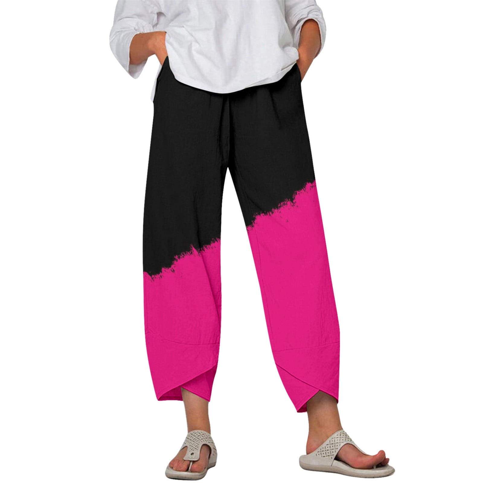 Sweatpants Women Women Wide Leg Casual Pants With Pockets Lightweight