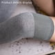 thumbnail image 4 of Calcetines altos hasta el muslo de algodón a rayas por encima de la rodilla Calcetines largos hasta la rodilla para mujer, 4 of 5