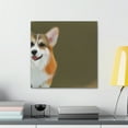thumbnail image 4 of Companionship of Corgis - Canvas, 4 of 10